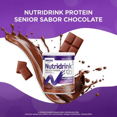 Nutridrink Protein Senior Sabor Chocolate 380g