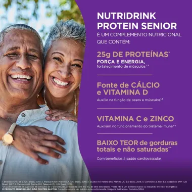Nutridrink Protein Senior Sabor Chocolate 380g
