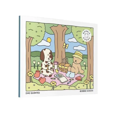 Livro Dias Quentes Bobbie Goods para Colorir
