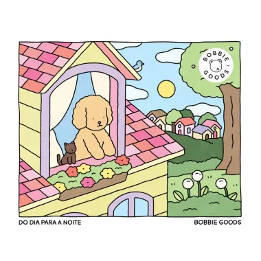 Livro do Dia para a Noite Bobbie Goods para Colorir