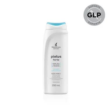 Shampoo Fortalecedor Mantecorp Skincare Pielus Forte A&ccedil;&atilde;o 4 em 1 com 200ml