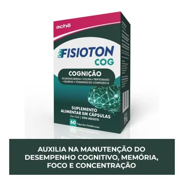 Fisioton Cognição Suplemento Alimentar 60 Cápsulas