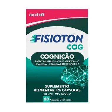 Fisioton Cognição Suplemento Alimentar 60 Cápsulas