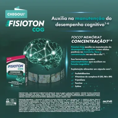 Fisioton Cognição Suplemento Alimentar 60 Cápsulas