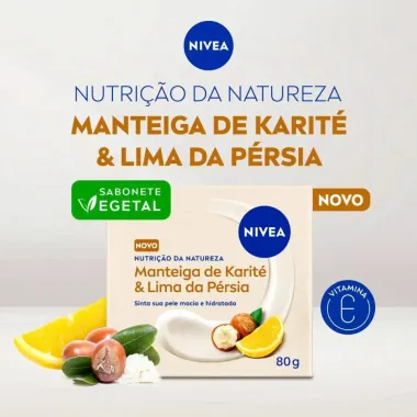 Sabonete Nivea Manteiga de Karité e Lima da Pérsia 80g