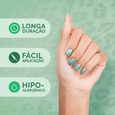 Esmalte Verde Água Risqué Chilli Beans Efeito Cor Verdelírio 8ml