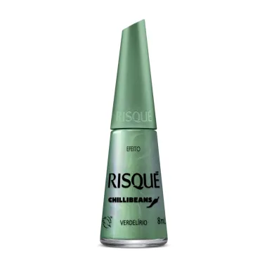 Esmalte Verde Água Risqué Chilli Beans Efeito Cor Verdelírio 8ml