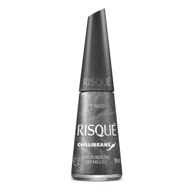 Esmalte Risqué Chilli Beans Metálico Cor Profundezas do Meu Eu 8ml