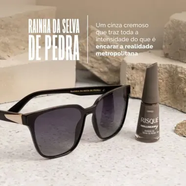 Esmalte Risqué Chilli Beans Cremoso Cor Rainha da Selva de Pedra 8ml