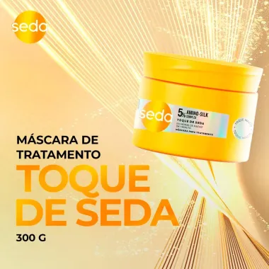 Máscara para Tratamento Seda Toque de Seda 300g