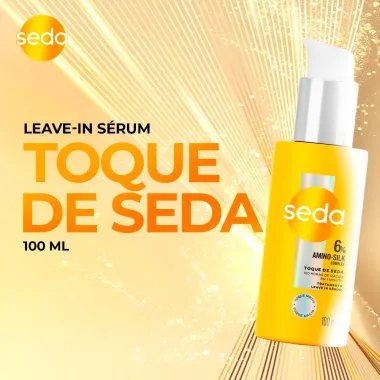 Leave In Sérum Seda Amino Silk 6% Toque de Seda 100ml