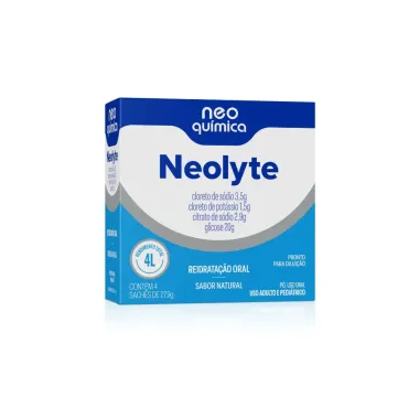 Neolyte Reidratação Oral Sabor Natural 4 Sachês de 27,9