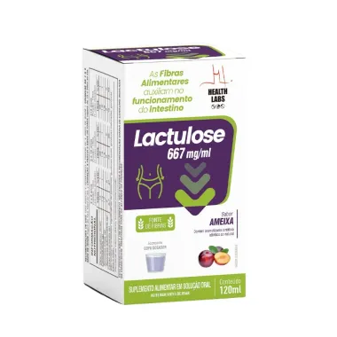 Lactulose 667mg/ml com Ameixa 120ml