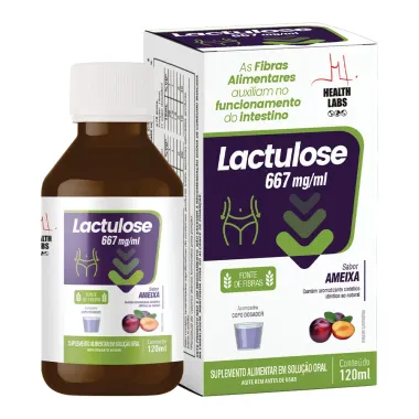 Lactulose 667mg/ml com Ameixa 120ml