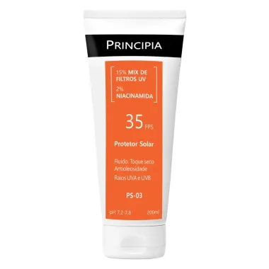Protetor Solar Principia PS-03 FPS 35 com 200ml