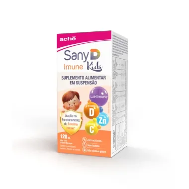 Sany D Imune Kids Sabor Morango 120ml