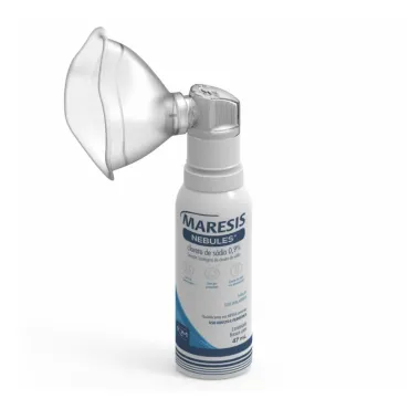 Maresis Nebules Uso Inalatório Adulto e Pediátrico 47ml com 1 Adaptador e 1 Inalador