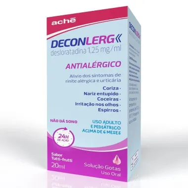 DeconLerg 1,25mg/ml Sabor Tutti Frutti Gotas com 20ml