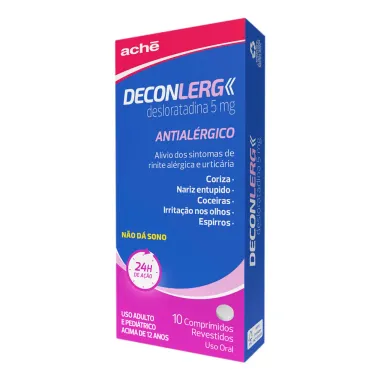 Deconlerg 5mg com 10 Comprimidos Revestidos