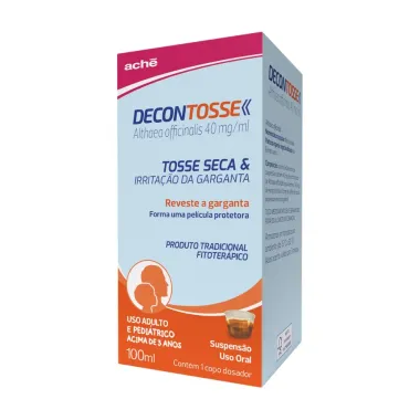 Decontosse Tosse Seca e Irritação da Garganta 100ml