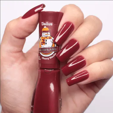 Esmalte Dailus Snowland Cor Cherry Mocha 8ml