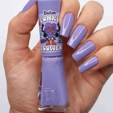Esmalte Dailus Choco Cherry Cremoso Cor Violet Vibe 8ml