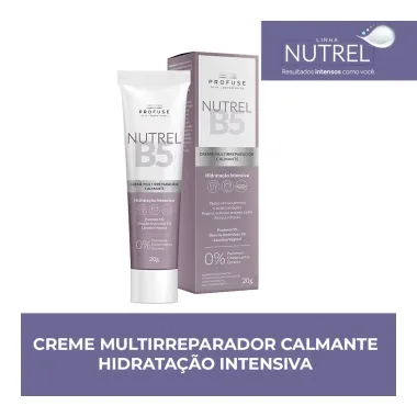 Nutrel B5 Profuse Creme Multirreparador Calmante com 20g