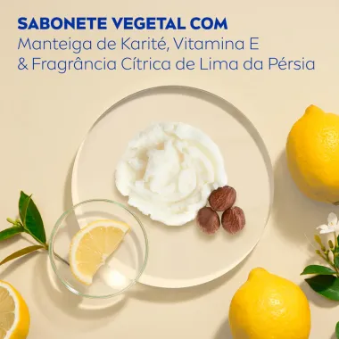 Sabonete em Barra Nivea Nutrição da Natureza Manteiga de Karité e Lima da Pérsia 6 Unidades de 80g cada