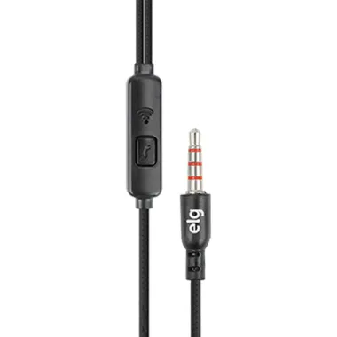 Fone de Ouvido com Microfone ELG Intra Auricular Preto P2 1.2 Metros