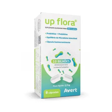 Up Flora Avert 10 Bilhões 8 Cápsulas
