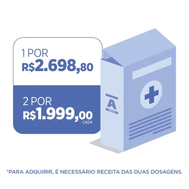 Mounjaro 10mg/0,5ml Tirzepatida Solu&ccedil;&atilde;o Injet&aacute;vel com 4 Canetas Aplicadora Preenchidas de 0,5ml cada
