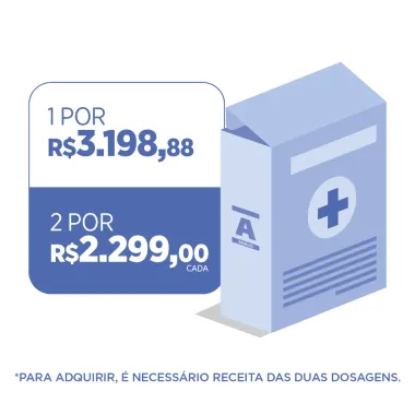Mounjaro 12,5mg/0,5ml Tirzepatida Solu&ccedil;&atilde;o Injet&aacute;vel com 4 Canetas Aplicadora Preenchidas de 0,5ml cada