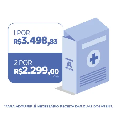 Mounjaro 15mg/0,5ml Tirzepatida Solu&ccedil;&atilde;o Injet&aacute;vel com 4 Canetas Aplicadora Preenchidas de 0,5ml cada