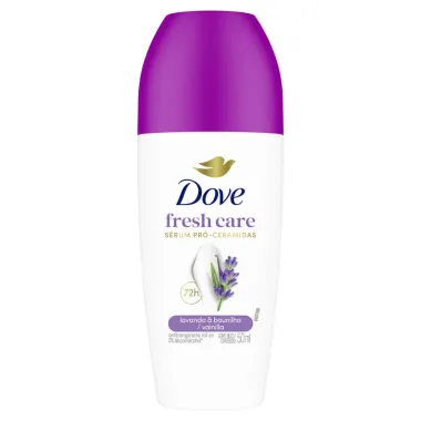 Antitranspirante Roll-On Dove Fresh Care Lavanda e Baunilha 50ml
