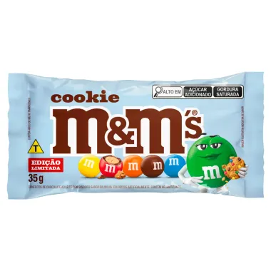 Confeito M&Ms Sabor Cookie 35g
