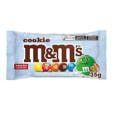 Confeito M&Ms Sabor Cookie 35g