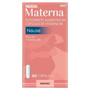 Materna Nestlé Nause 60 Cápsulas