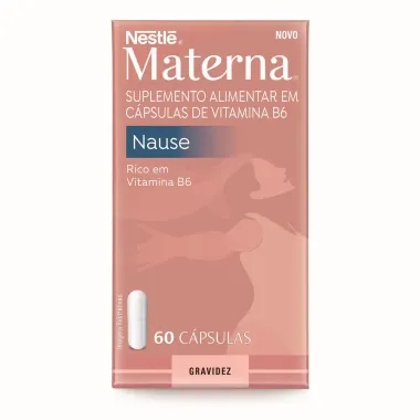 Materna Nause Suplemento Alimentar com 60 Cápsulas