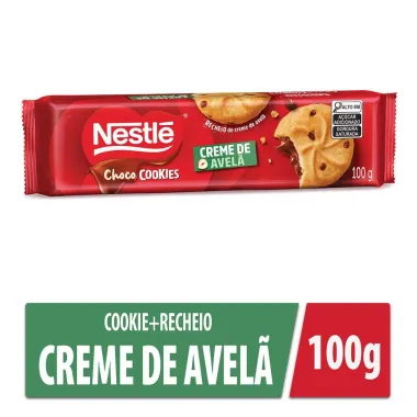 Choco Cookies Nestl&eacute; Creme de Avel&atilde; 100g