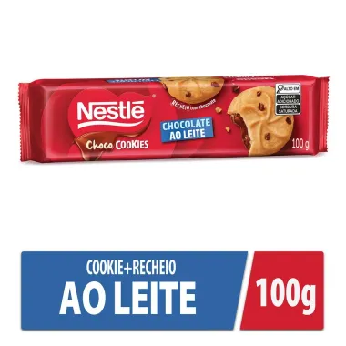 Choco Cookies Nestlé Chocolate ao Leite 100g