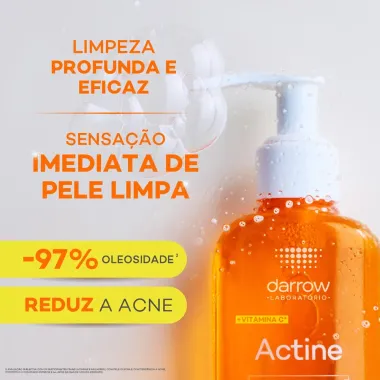 Actine Gel de Limpeza Dermatol&oacute;gico Darrow Vitamina C com 20% de Desconto 400g