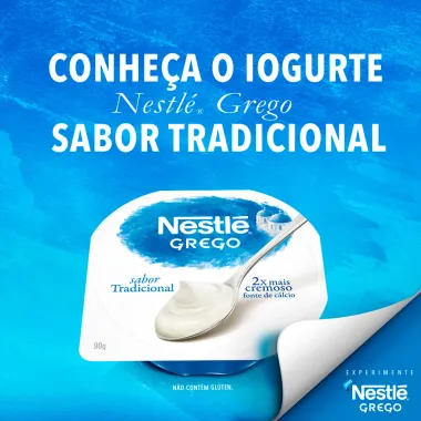Iogurte Grego Nestlé Tradicional 90g