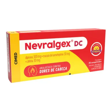 Necralgex DC Cimed 20 Comprimidos