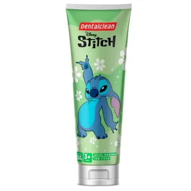 Gel Dental Infantil Dentalclean Disney Stitch Sabor Morango Sortidos 104g