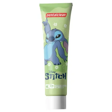 Kit Infantil DentalClean Stitch 3 em 1 Gel Dental 50g, Escova Macia, Fio Dental 20m e Estojo