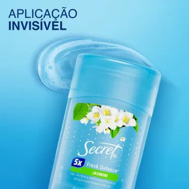 Desodorante Secret Jasmine Gel Invisible 45g