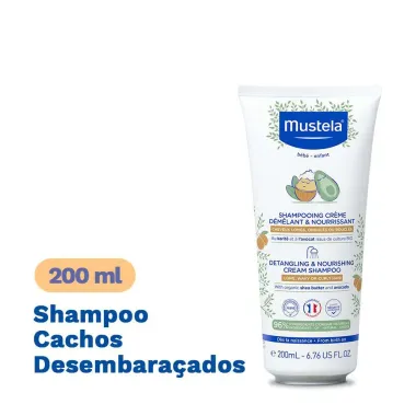 Shampoo Mustela Cachos Desembaraçados 200ml