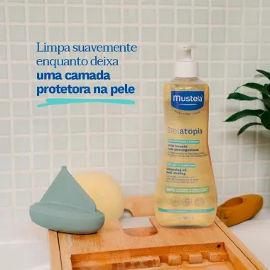 Óleo de Banho Mustela Stelatopia 500ml