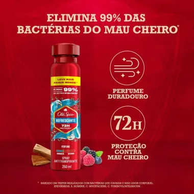 Desodorante Old Spice Refrescante Spray Antitranspirante 250ml