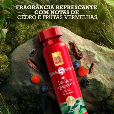 Desodorante Old Spice Refrescante Spray Antitranspirante 250ml